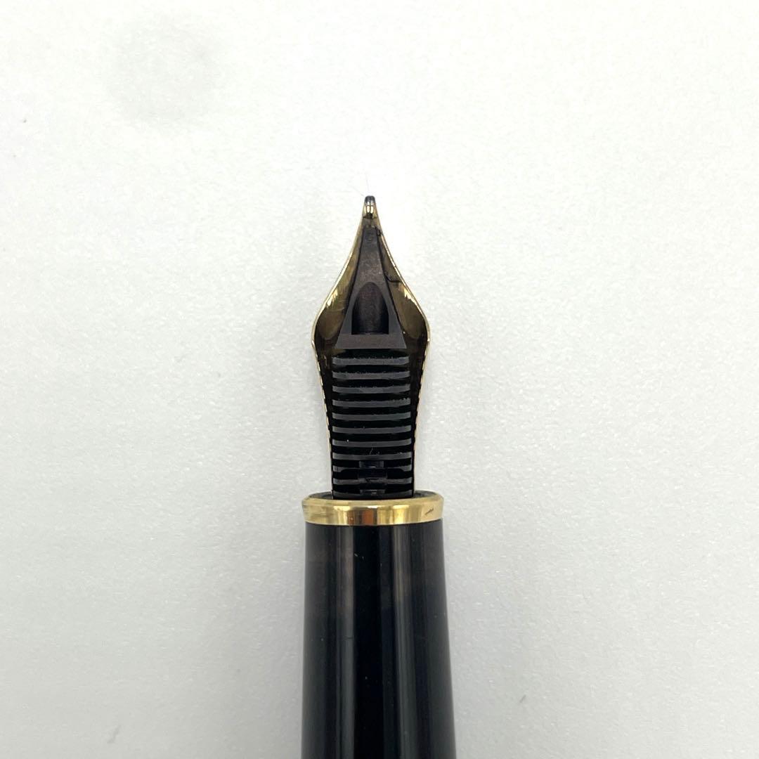 【超美品】モンブラン 万年筆 マイスターシュテュック 14K ボトルインク付属