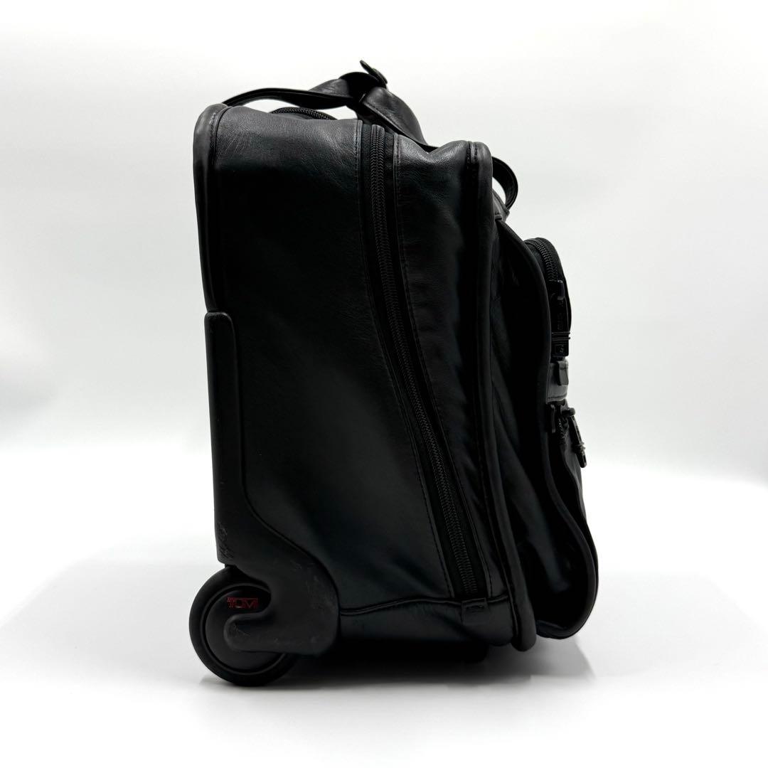 TUMI キャリーケース　オールレザー ビジネスバッグ 2way 機内持込み可