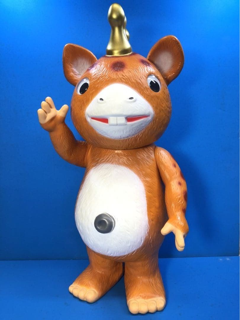 イヌクマ★快獣ブースカ★ジャイアントサイズ【オレンジ（2）】未使用新品 色紙付き