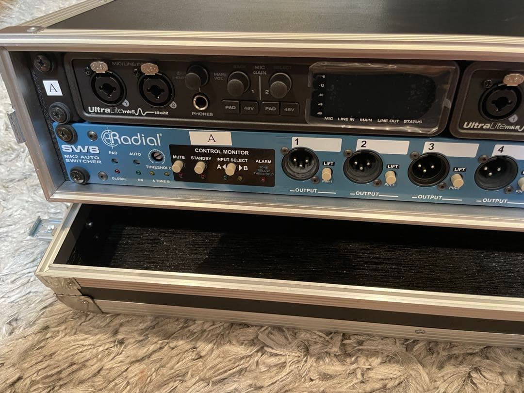 【美品】Radial SW8 MK2/UltraLite mk5 2台