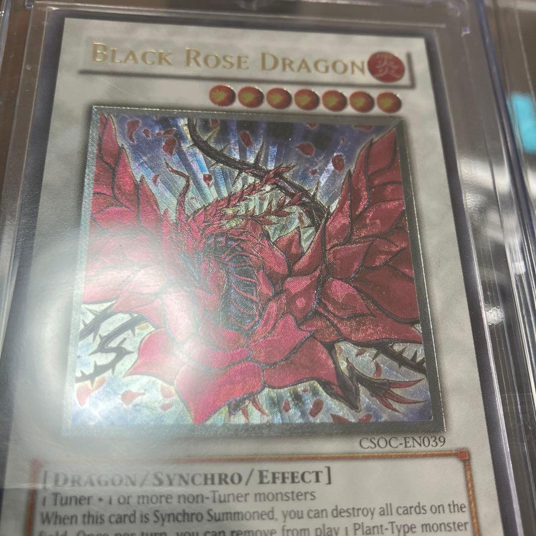 ブラック・ローズ・ドラゴン　レリーフ　英語　②