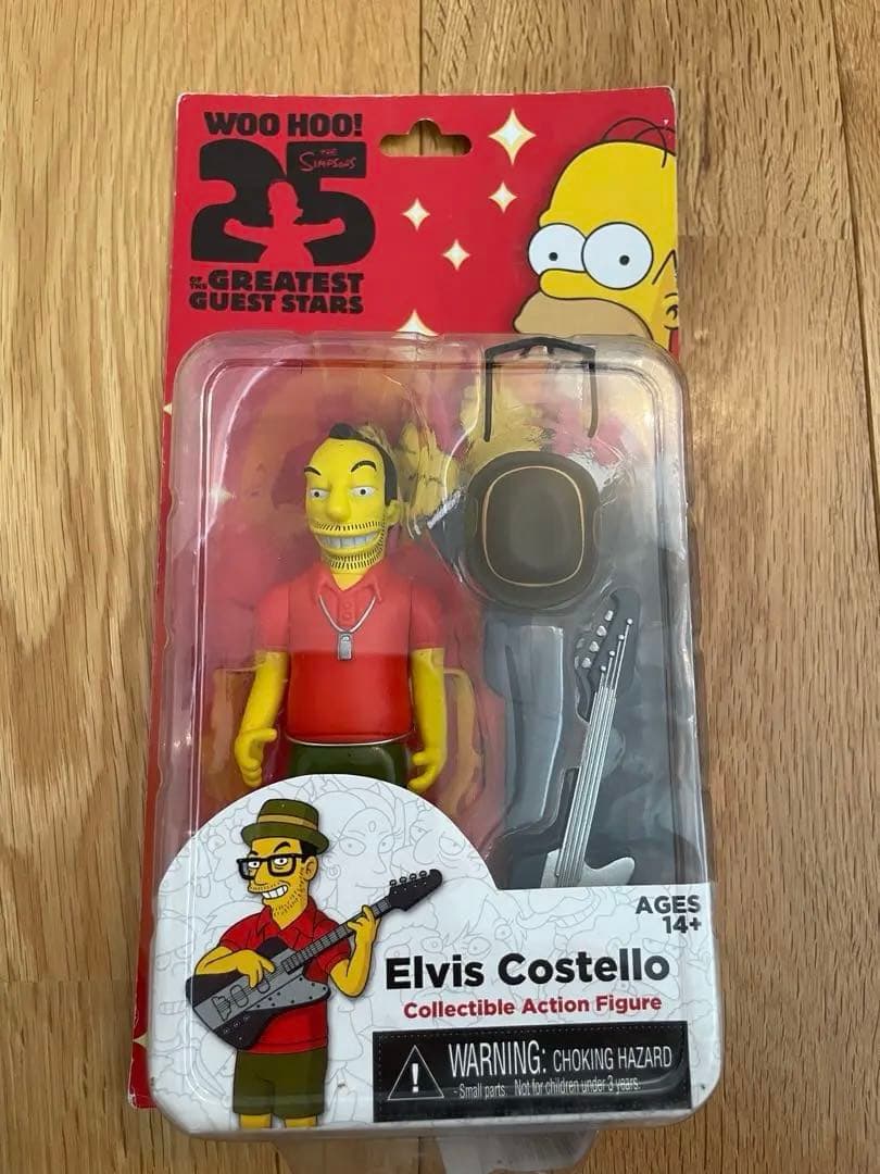 エルビス・コステロ　フィギュア　シンプソンズ　Elvis Costello