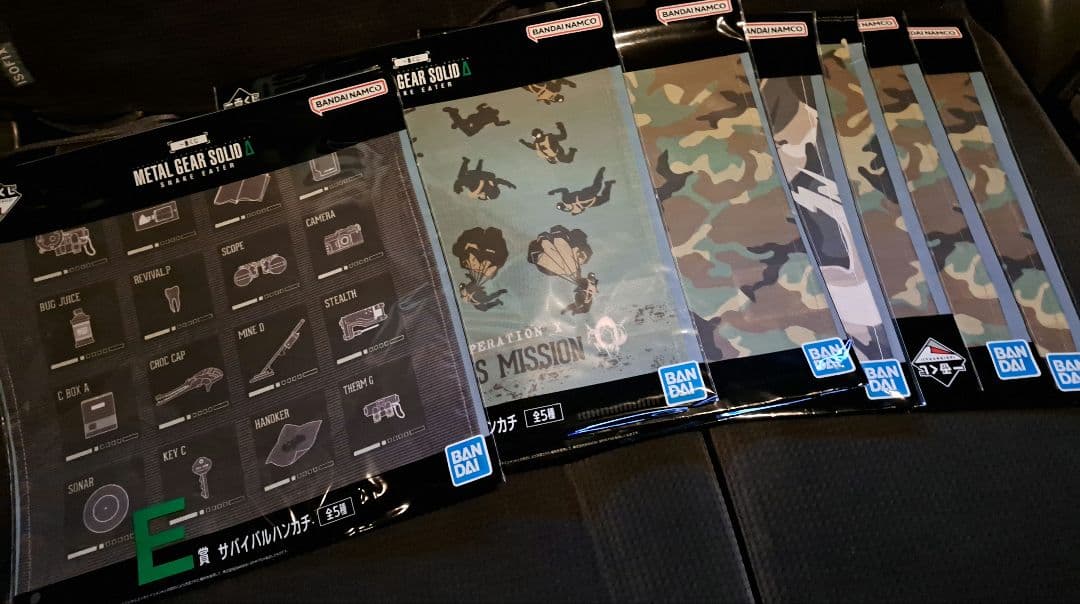 非売品つき一番くじ メタルギア A賞C賞D賞E賞F賞G賞ラストワン賞ほぼコンプ