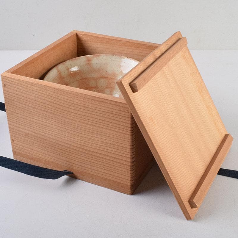 茶道具　京焼　音羽山房　番浦史郎作　窯変　茶碗　共箱　M　R9284