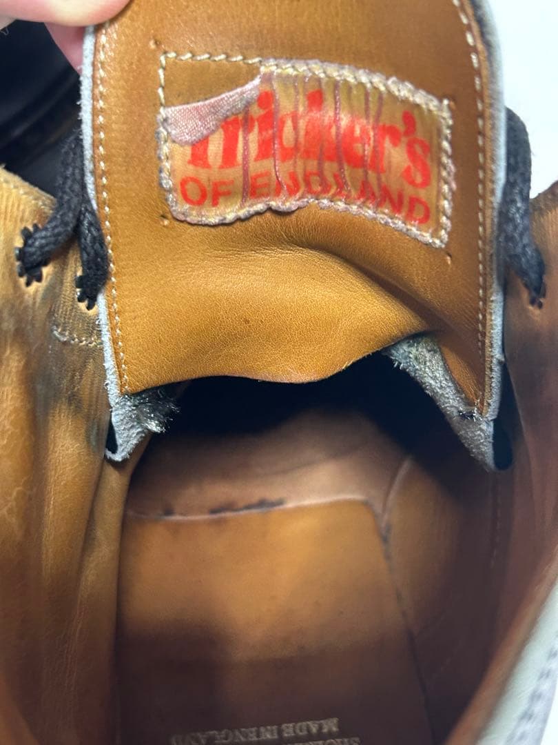 Tricker's / MALTON / M2508 / 黒 7.5 箱無し