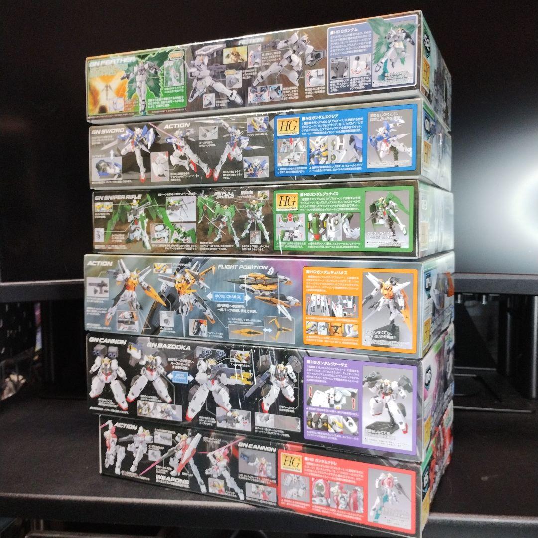 未開封新品 HG ガンダムOO ファーストシーズンより 登場機体 6個セット