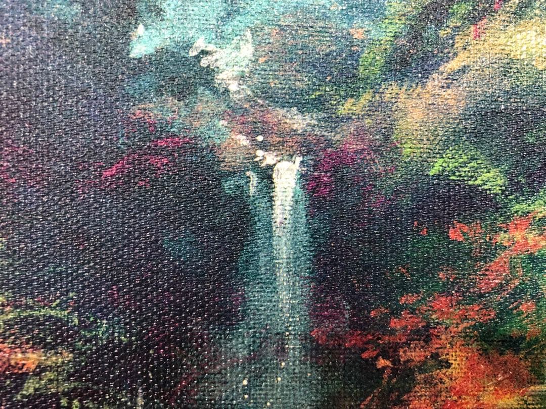 ジェームズ・コールマン James Coleman 風景画 油彩額縁 サインあり