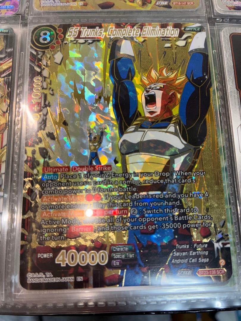 BT23-138 SCR ドラゴンボール海外カード　ドラゴンボール超カードゲーム