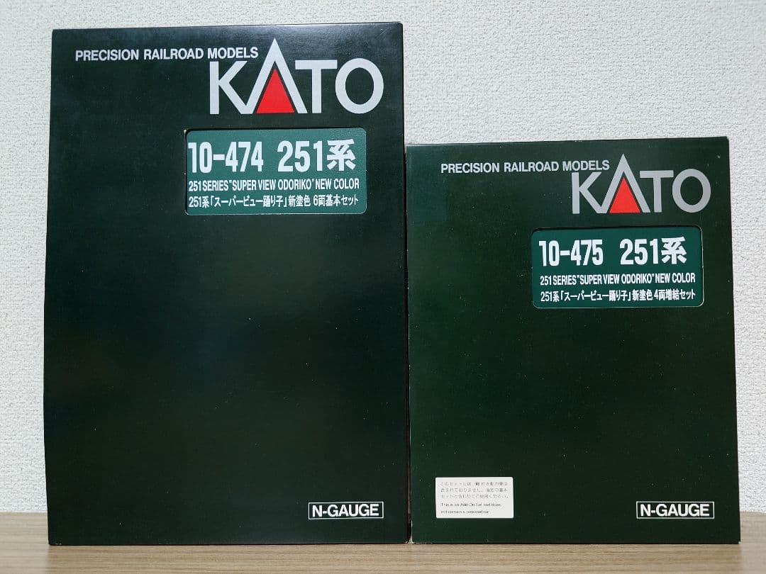 KATO 10-474、475 251系 スーパービュー踊り子 新塗装 基本増結