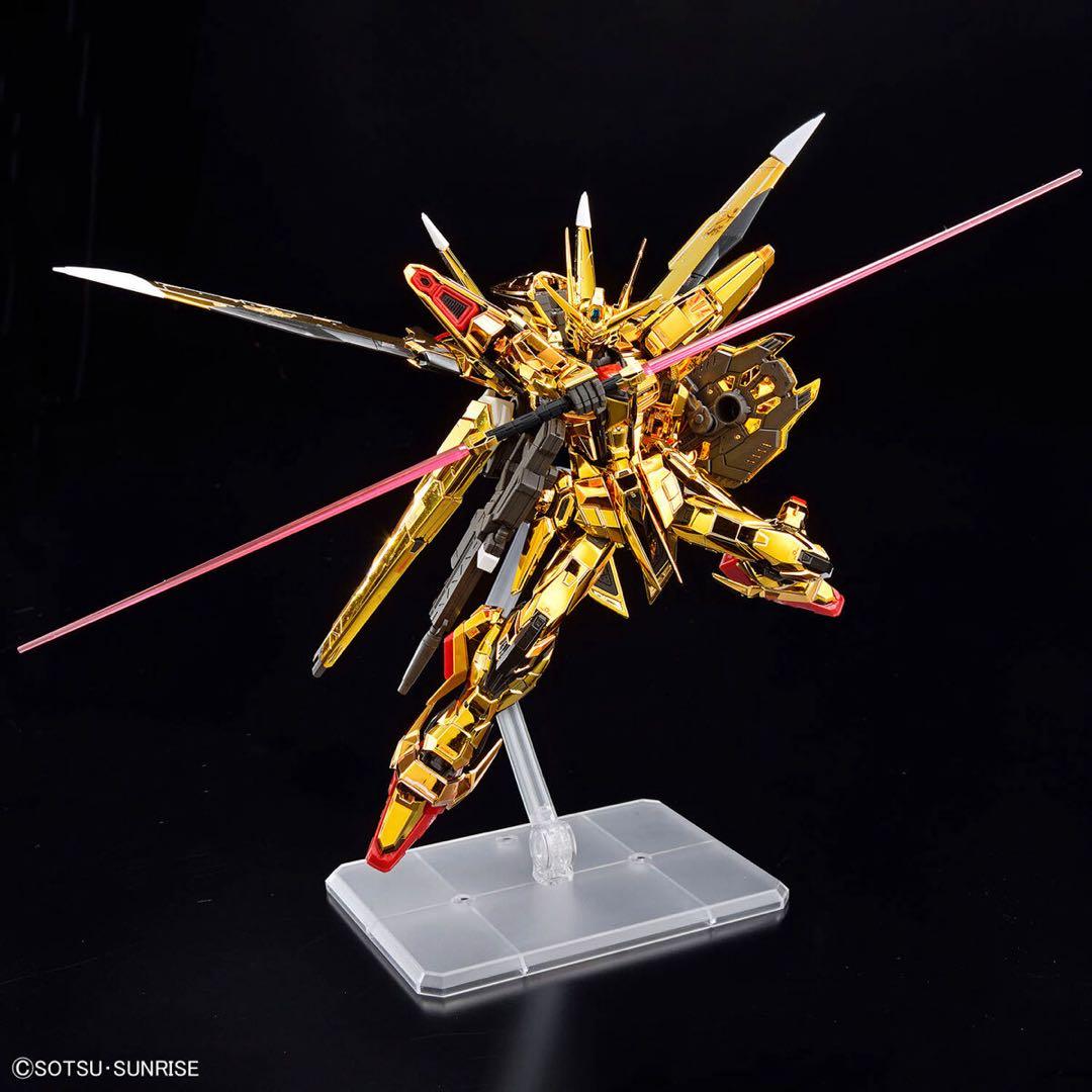 【新品】【デカール付】RG アカツキガンダム + シラヌイ ゼウスパーツ