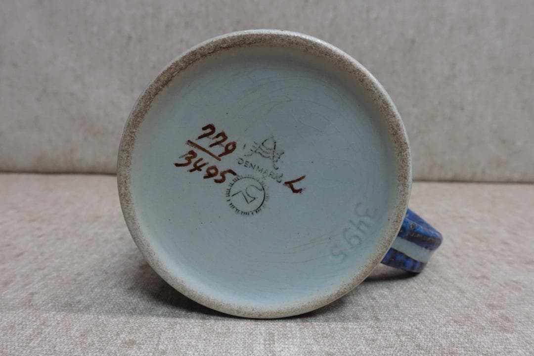 初年度版！１９６７年 ロイヤルコペンハーゲン イヤーマグカップ Small