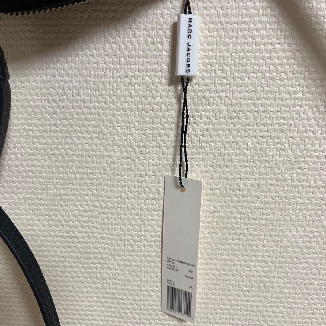 MARC JACOBS ブラックミニショルダーバッグ