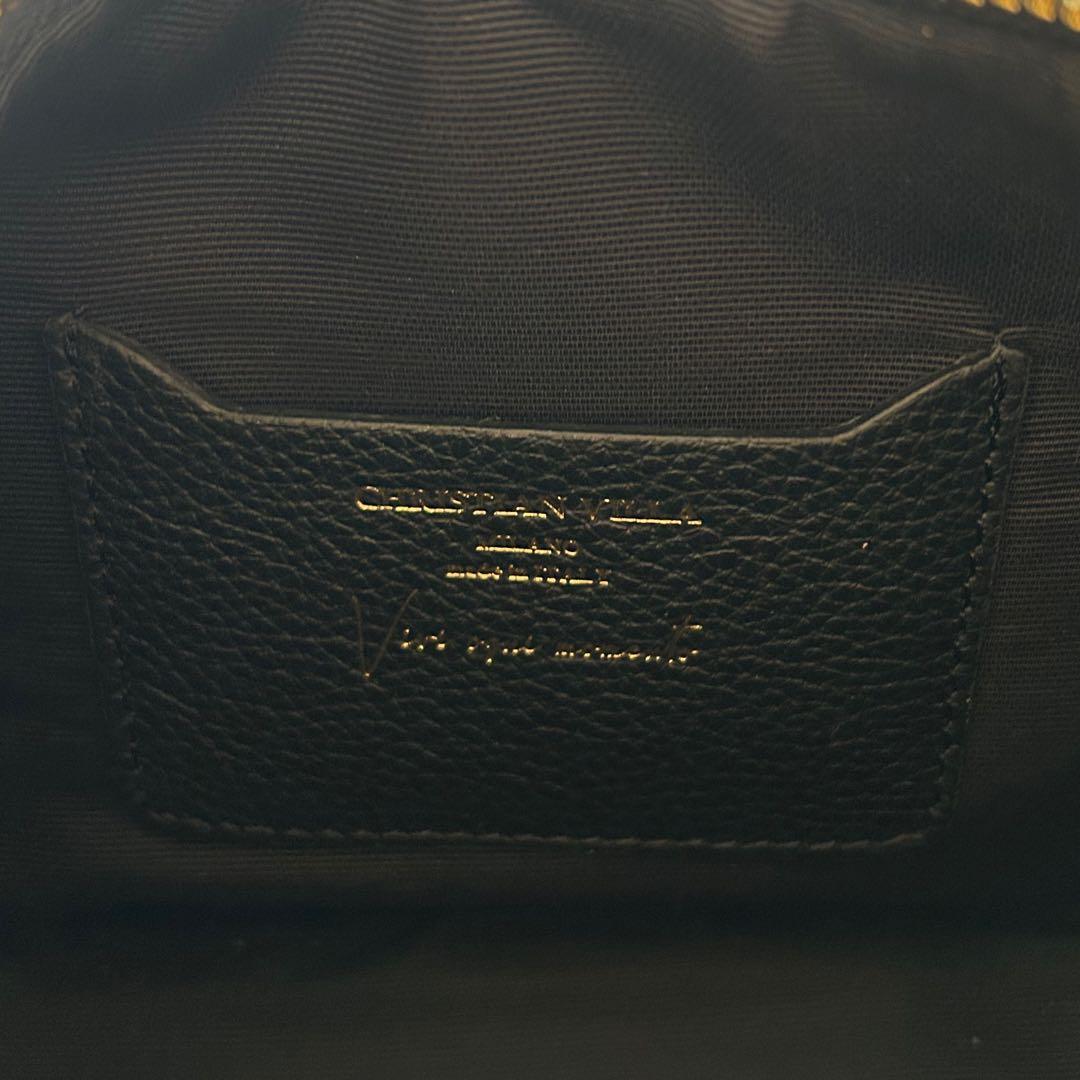 CHRISTIAN VILLA クリスチャンヴィラ　ムーンショルダーバッグ