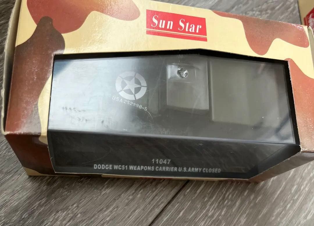 Sun Star サンスター　コマンドカー他　ミニタリー　車　ミニカー　6台