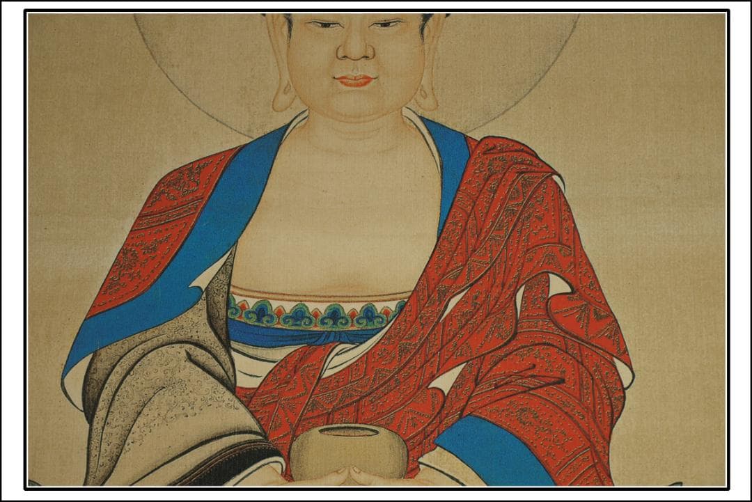 人物図丁观鹏作　 清末 肉筆唐物　掛け軸　捲り古美術古董品 BD468C11-4