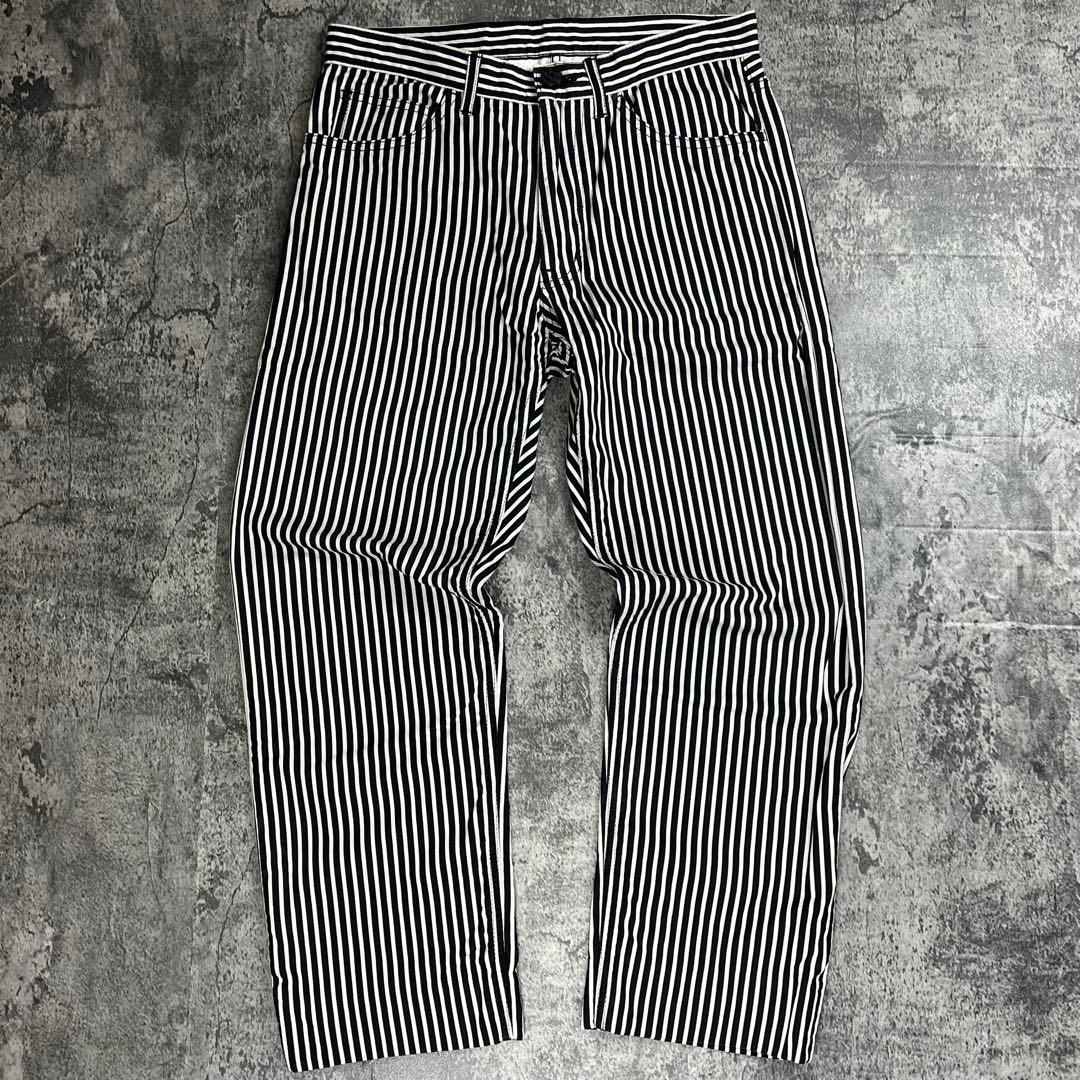 コムデギャルソン オムプリュス ストライプ パンツ