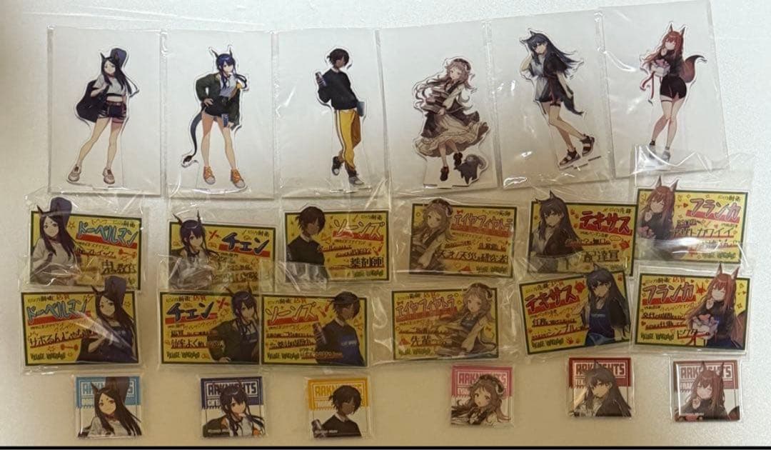 アークナイツ　ヴィレッジヴァンガード テキサス　ソーンズ　エイヤフィヤトラ