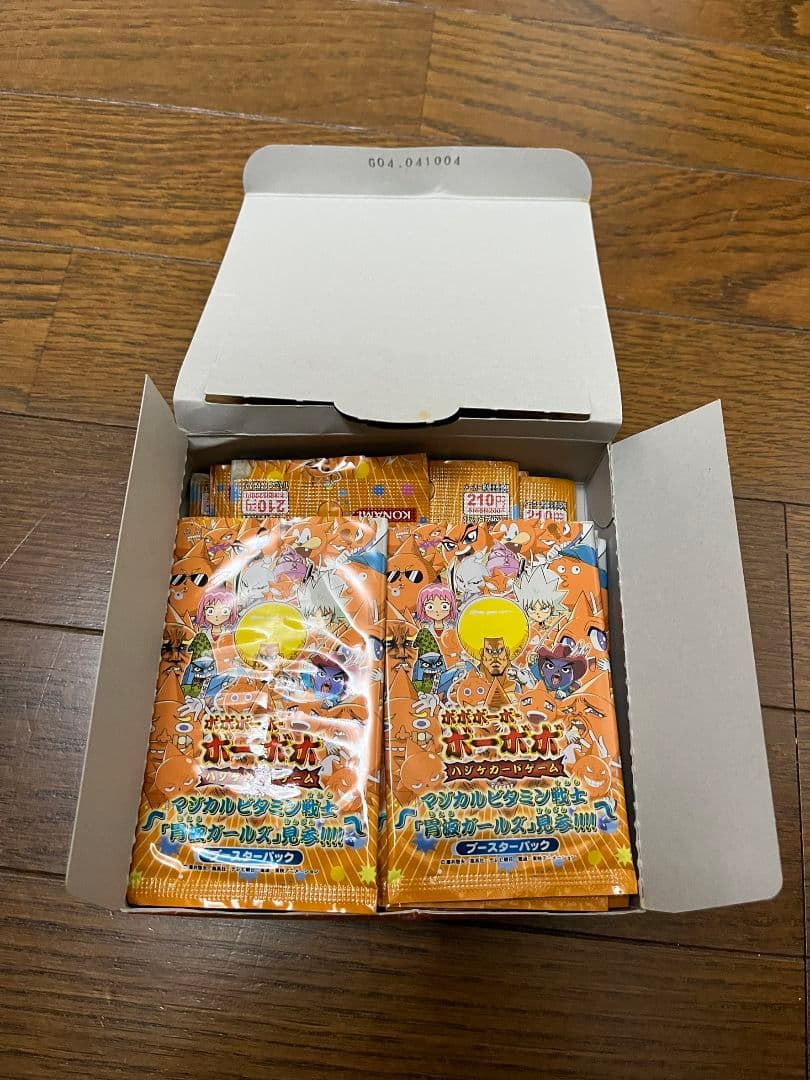 ボーボボ　カード　マジカルビタミン戦士「胃液ガールズ見参」　BOX　開封済