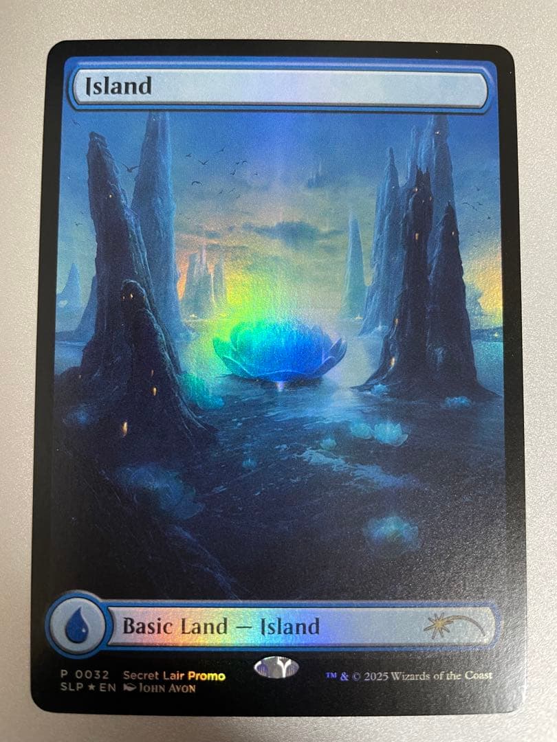 MtG 島 マジックコン 基本土地foil ③