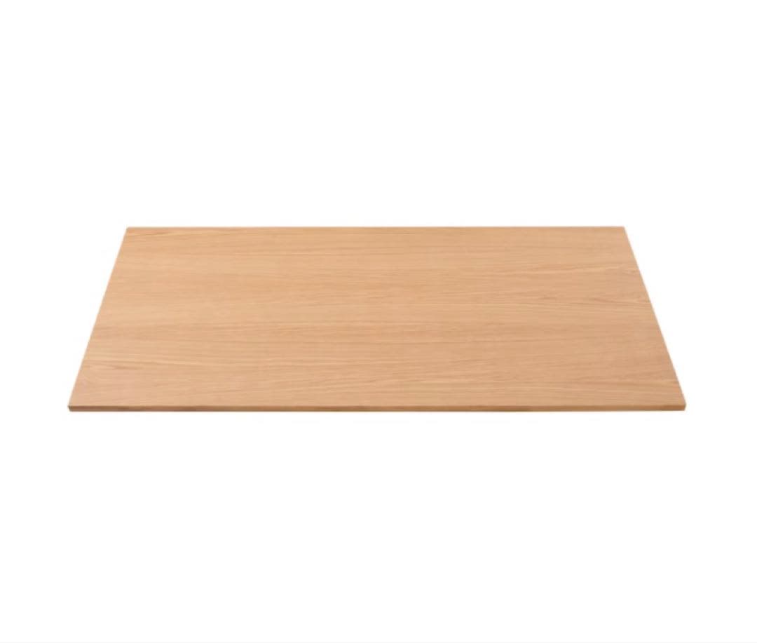 無印良品　木製テーブル　幅180×奥80cm (※天板のみ、脚は別売り)