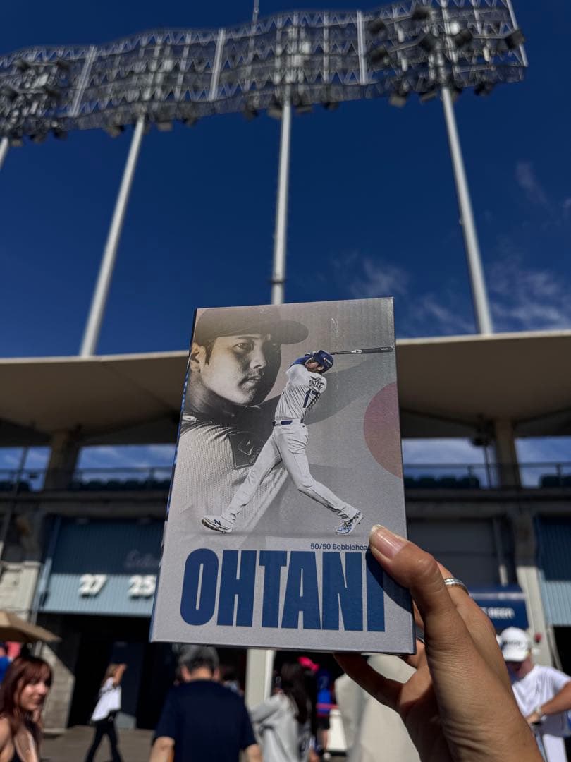 大谷翔平　50/50 バブルヘッド　来場者限定　スタジアム配布　冊子付