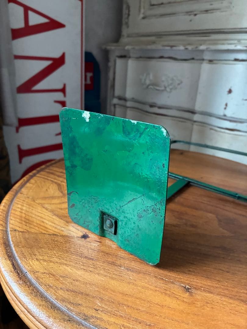 フランス　アンティーク　メタル　ディスプレイ　フォト　ポップ　スタンド　写真立て