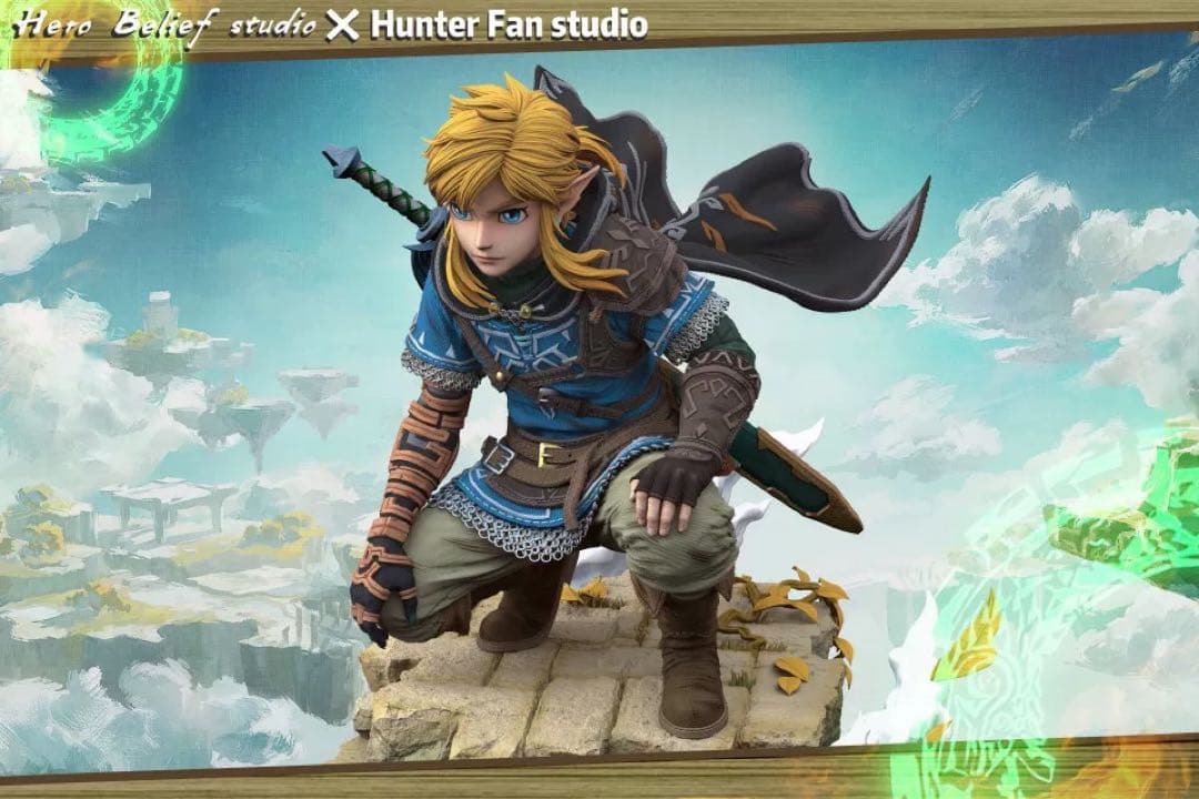 リンク　フィギュア　セルダの伝説　ガレージキット