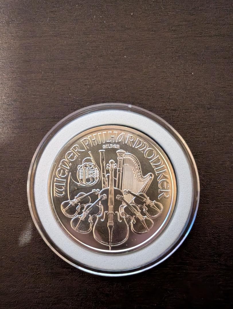 オーストリア 2025 ウィーンフィル 1.5ユーロ 1オンス 銀貨