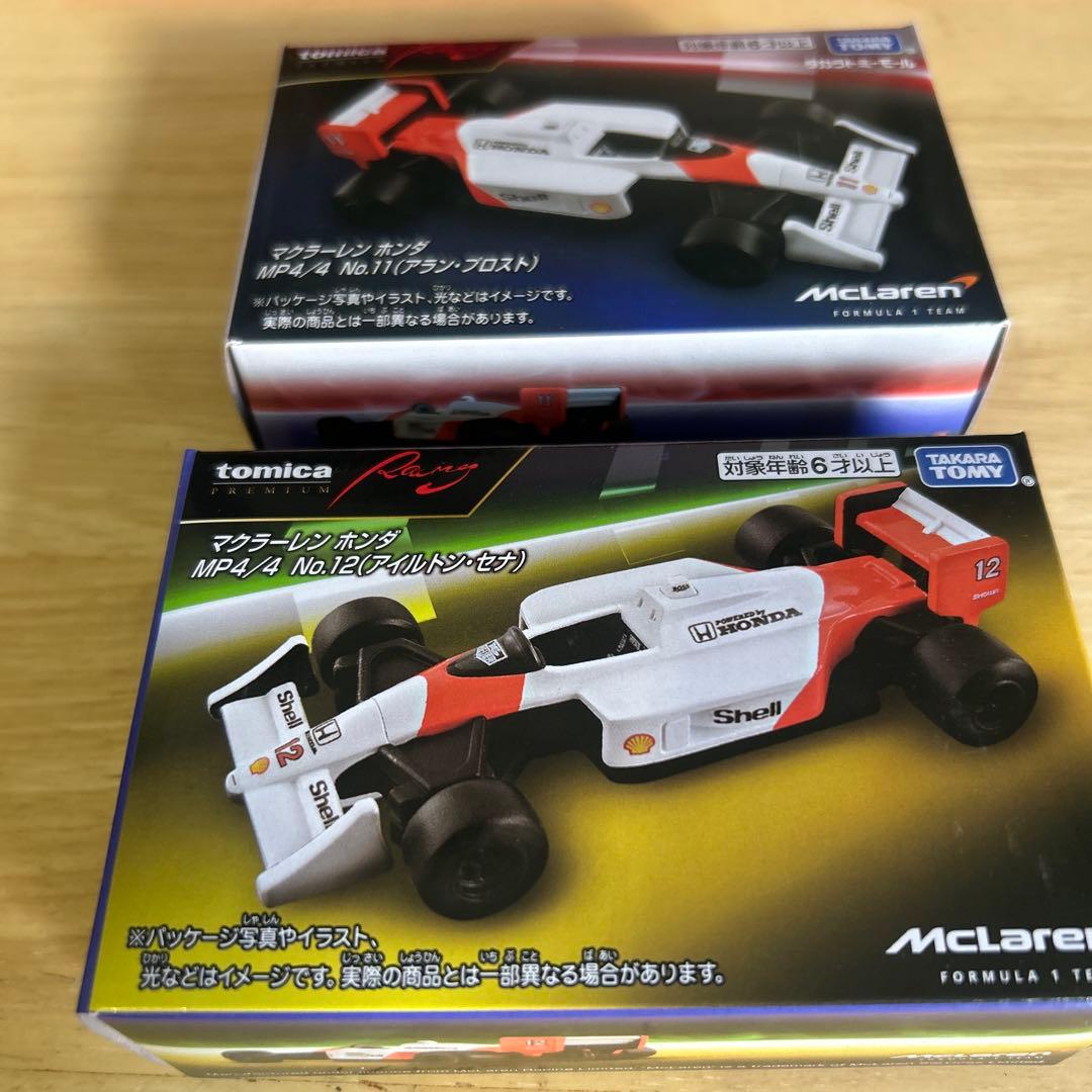 トミカ ミニカー MP4/4 No.12 No.11 ホンダマルボロマクラーレン