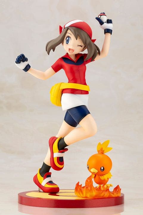 【新品未開封】限定色紙付き　ハルカ　with　アチャモ　コトブキヤ ポケモン