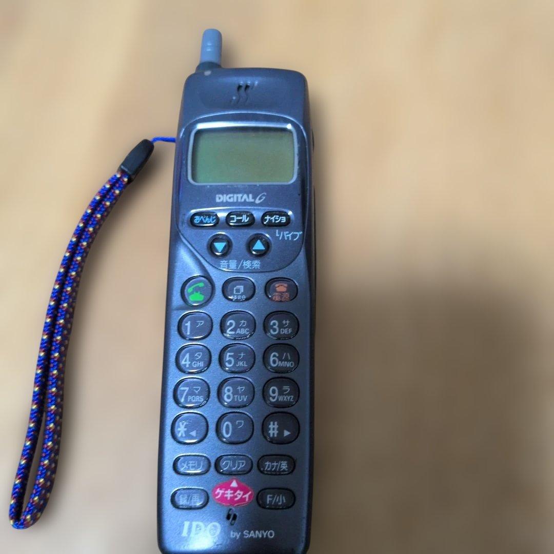 SANYO IDO 携帯電話 ブラック