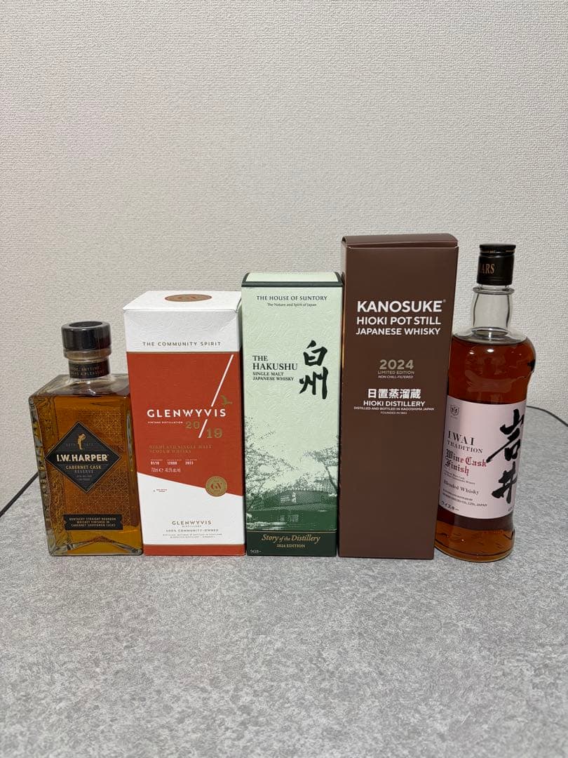 ウィスキー5本セット