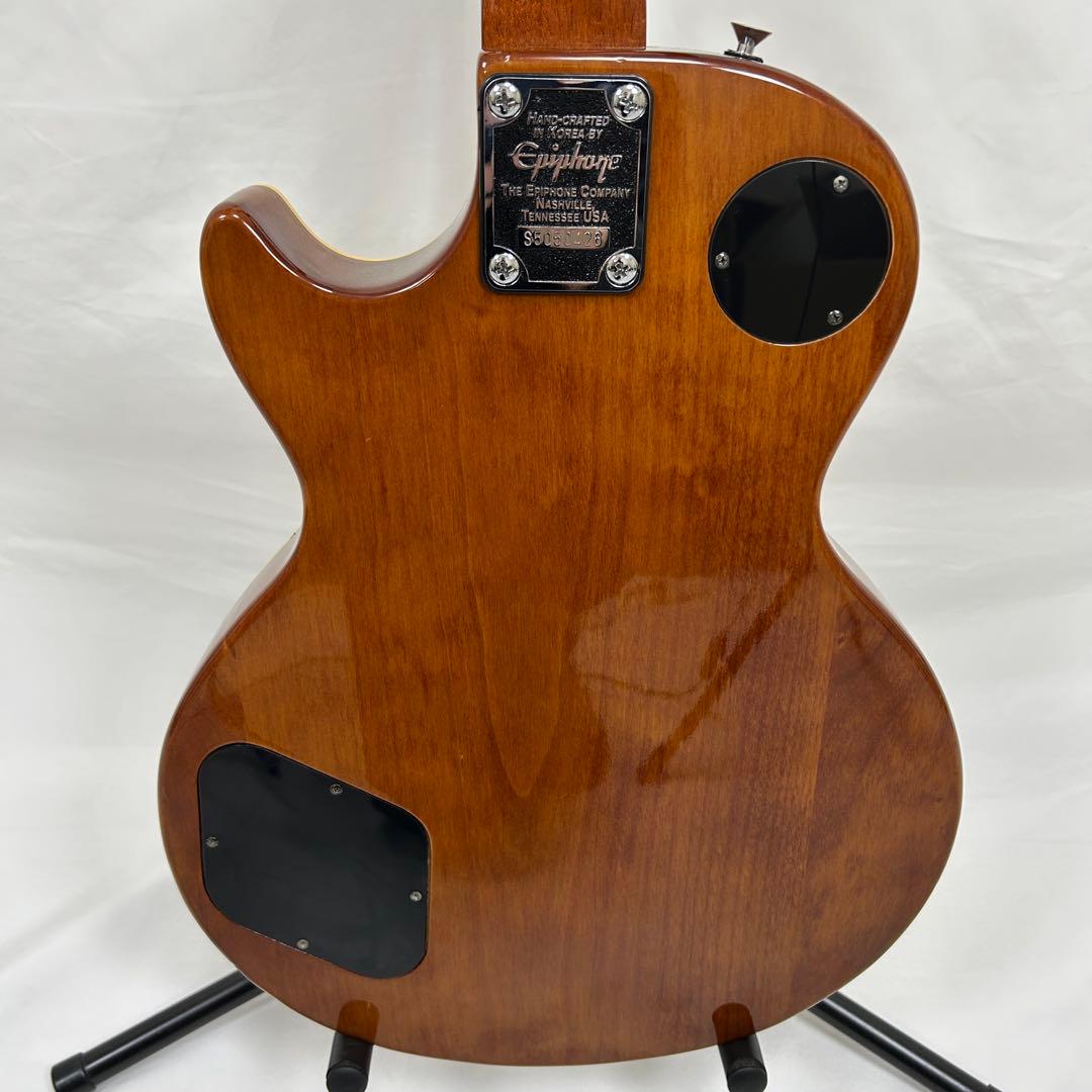 エピフォン レスポールスタンダード ゴールドトップ ギブソンロゴ 韓国製