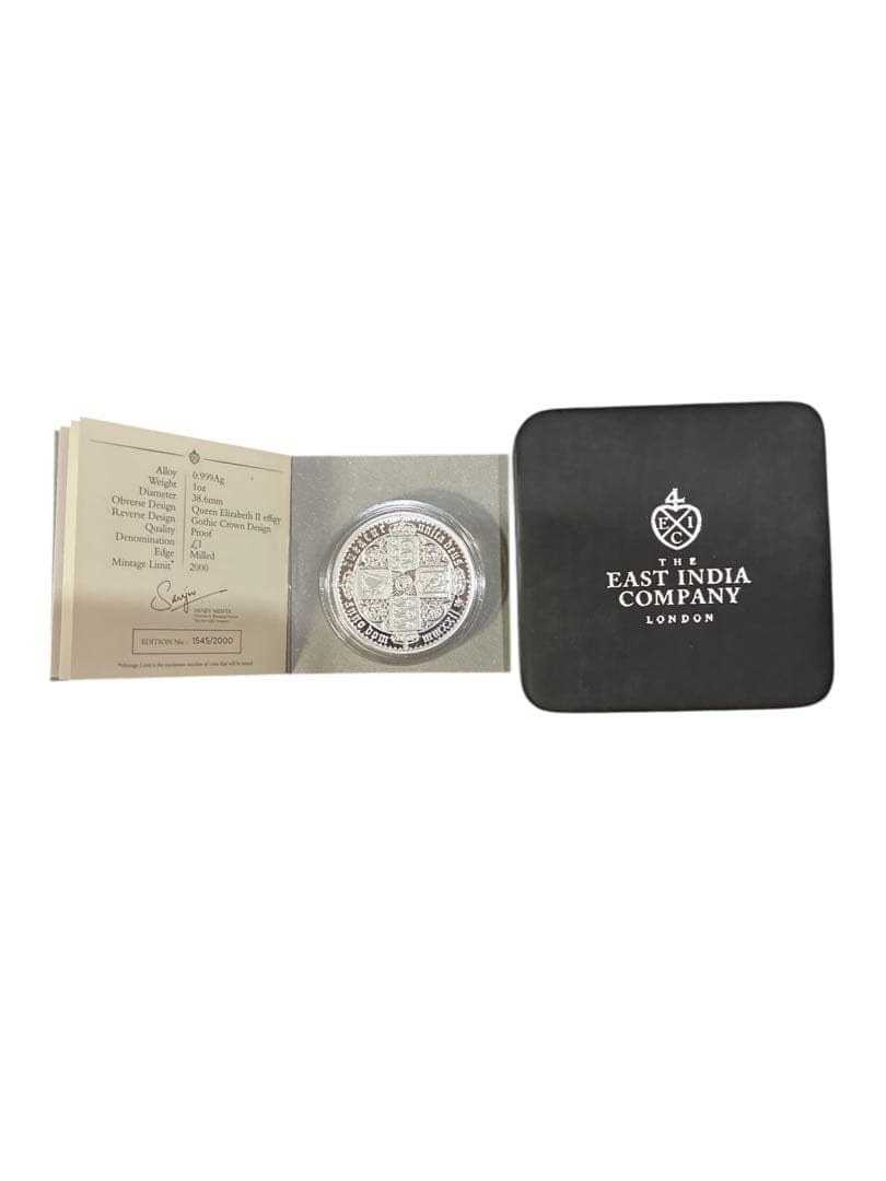 ゴチッククラウン　シルバー　1oz