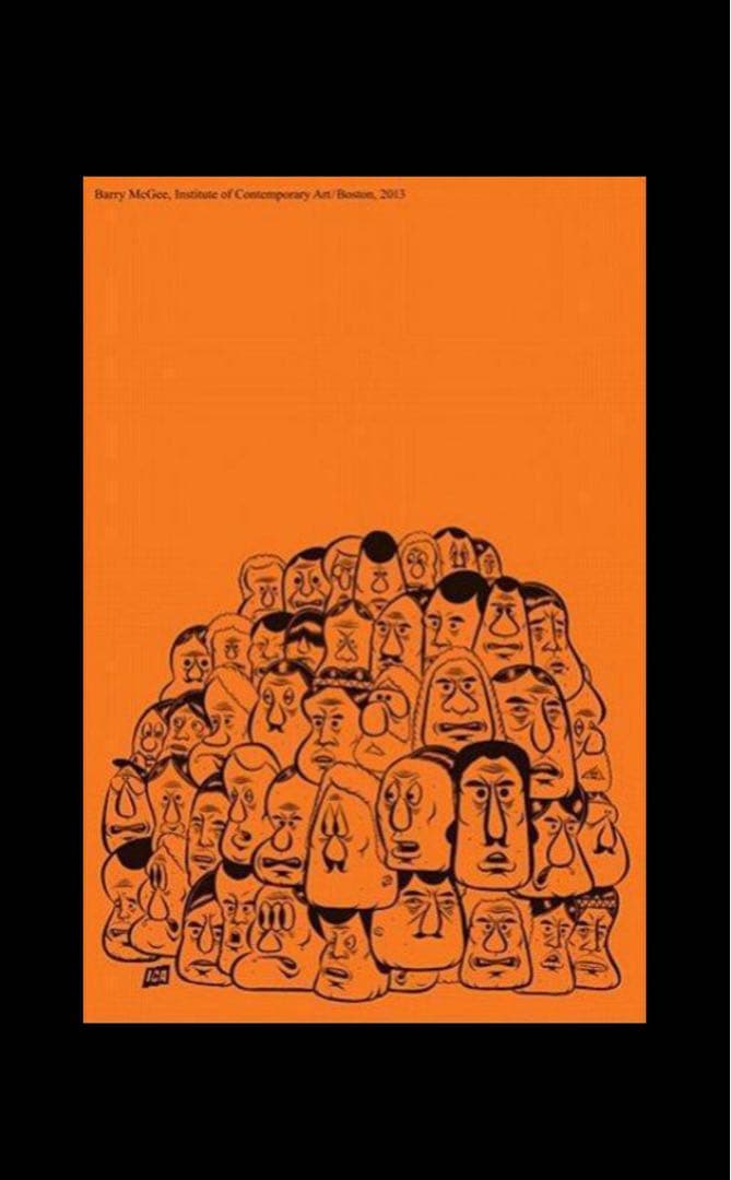 barry mcgee ポスター 100% 正規 本物