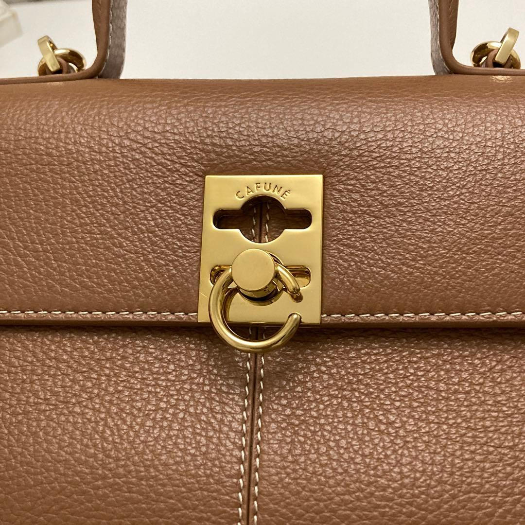 J*︎様 ❤️美品❤️cafune MEDIUM STANCE PECAN ショ