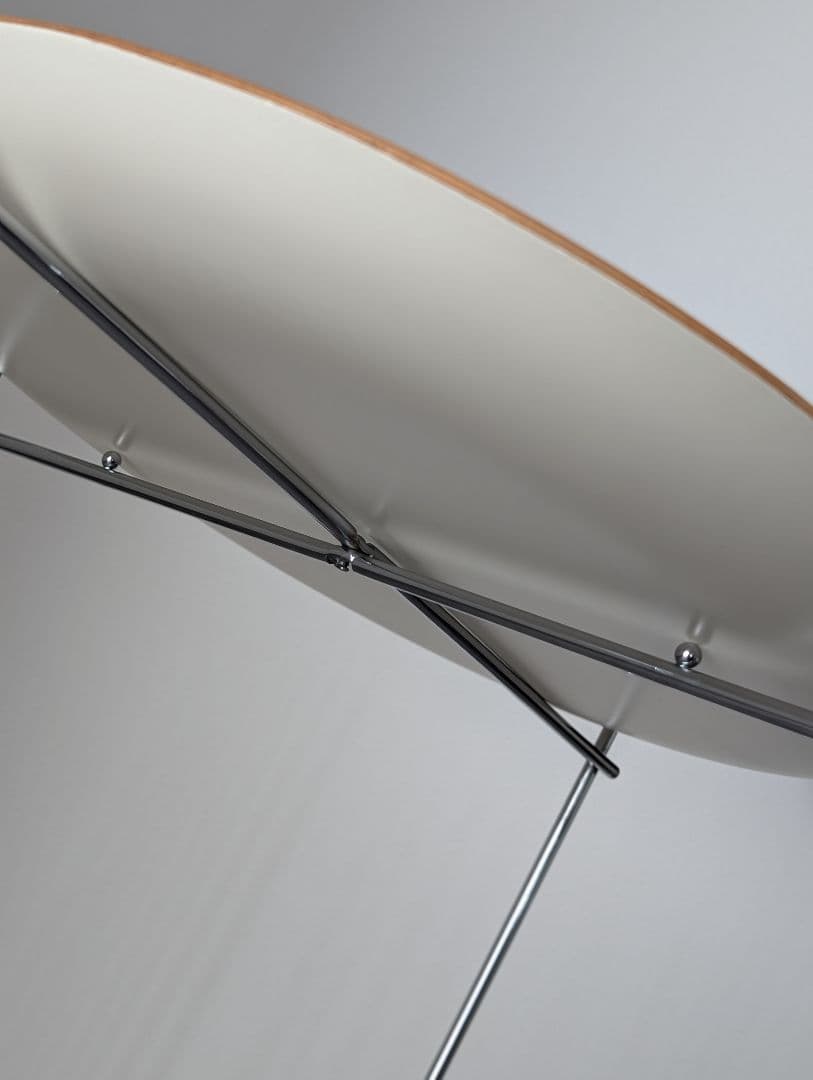 USED/北欧 モダン ウッドトレイ フォールディング　サイドテーブル