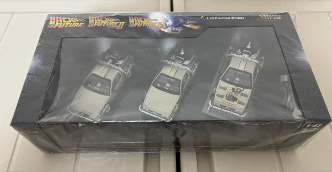 ビテス バックトゥザフューチャー デロリアン　ミニカー 1/43
