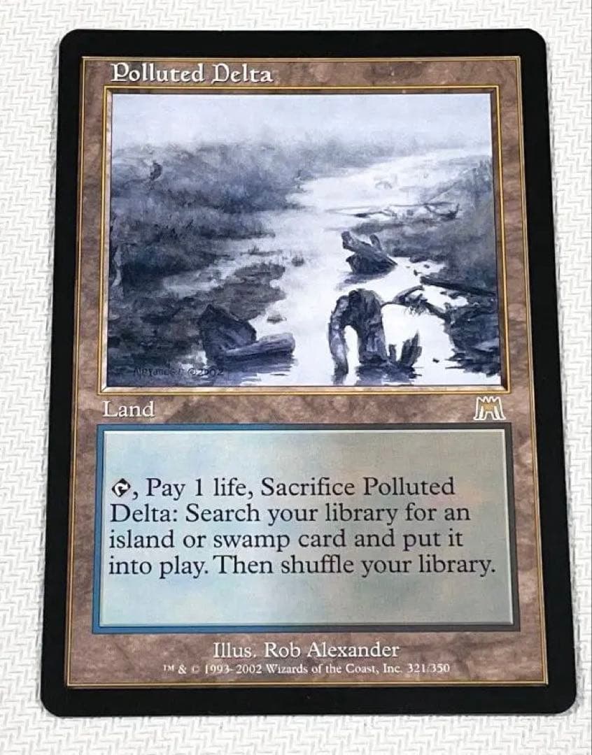 MTG 汚染された三角州 旧枠 英語