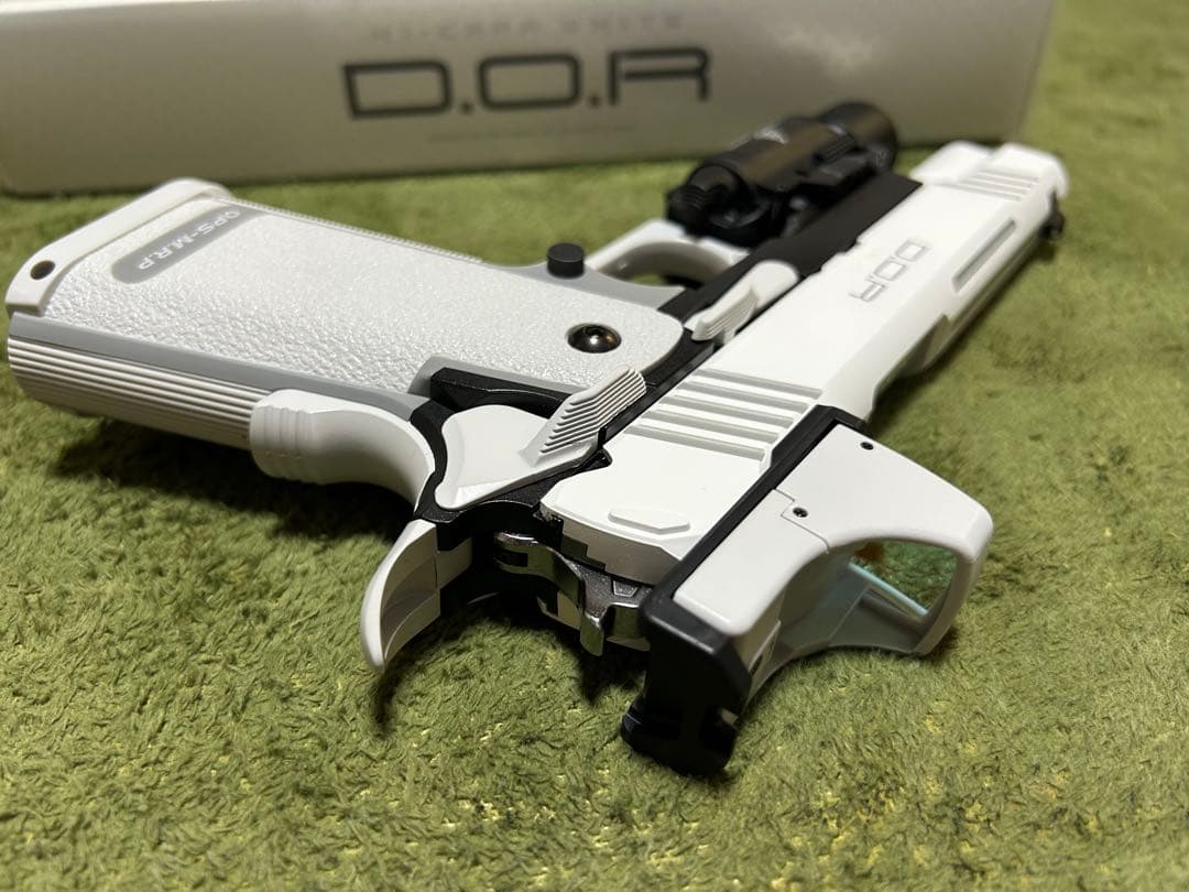 購入総額¥46000！！ハイキャパホワイトD.O.R 最強フルセット！！