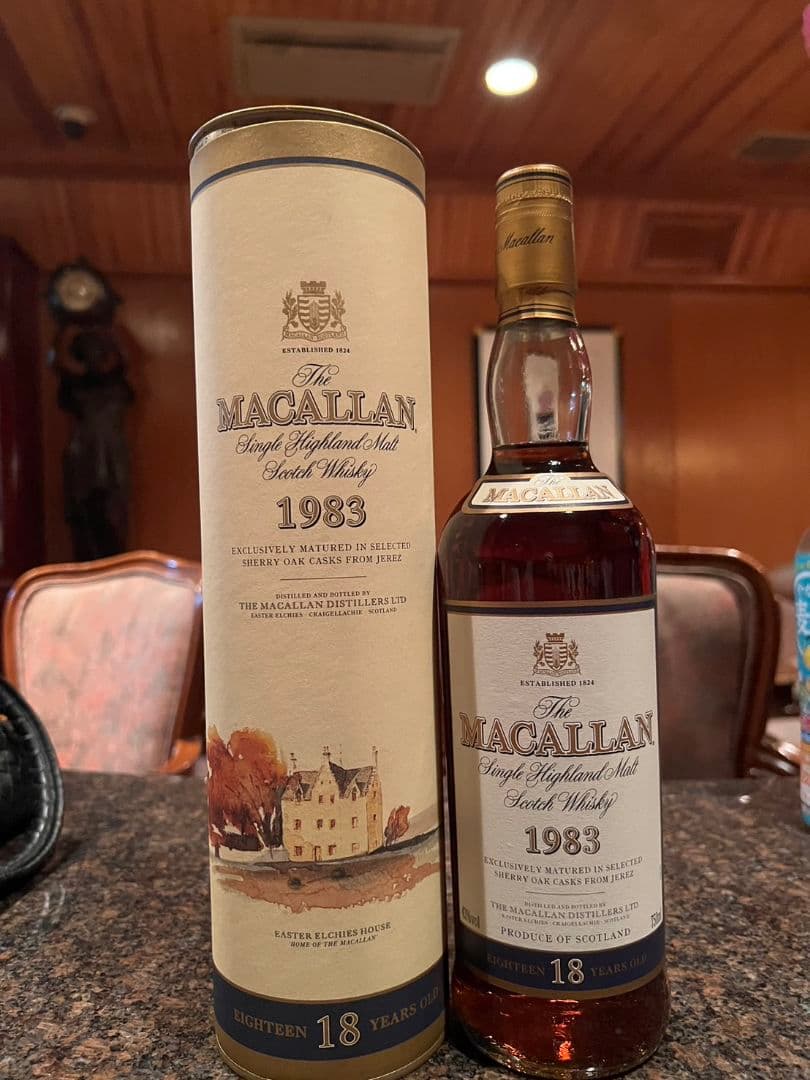 超稀少古酒 『マッカラン１８年1983 』