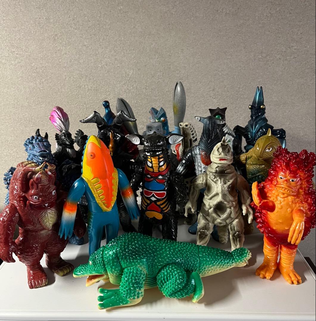 ウルトラヒーロー15体、小9体＆怪獣シリーズ18体ソフビまとめ売り