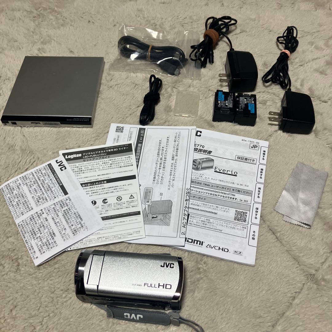 エブリオGZ-E770 ビデオカメラ/BDライター