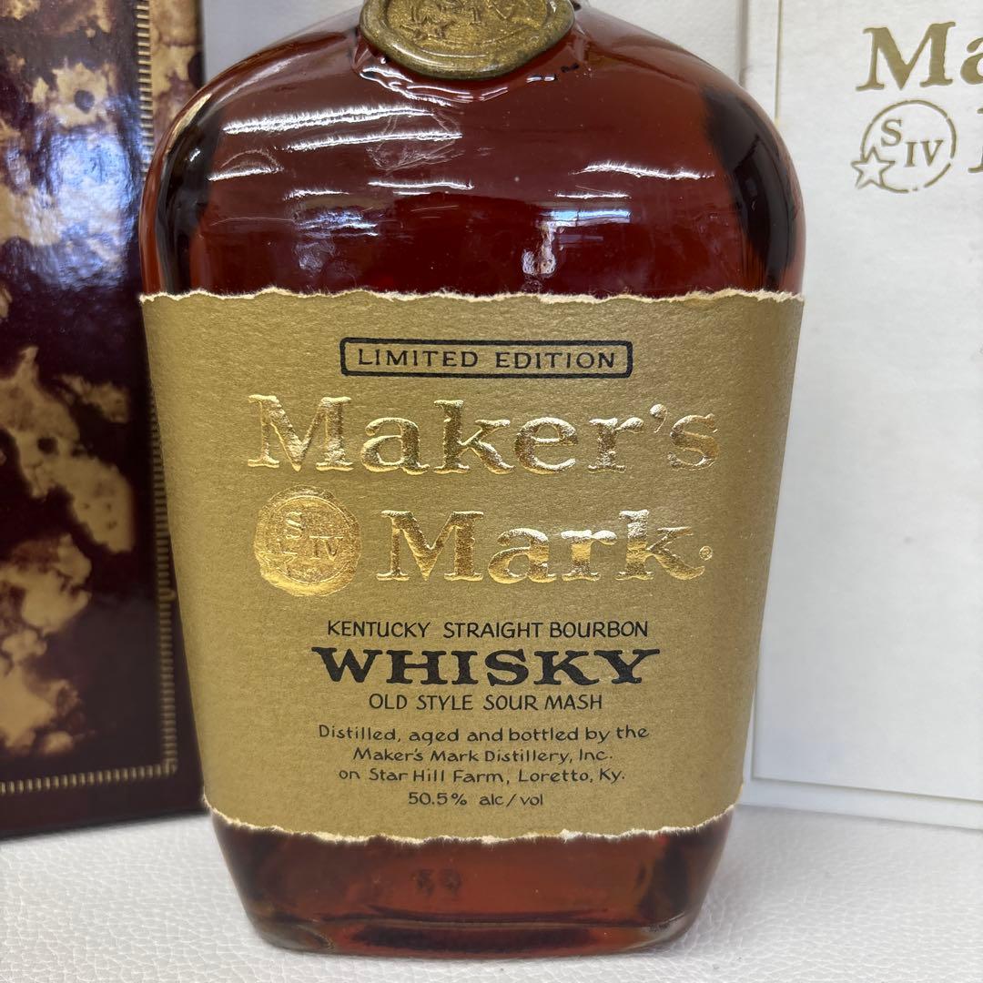 メーカーズ マーク ゴールド トップ 750ML /50.5%
