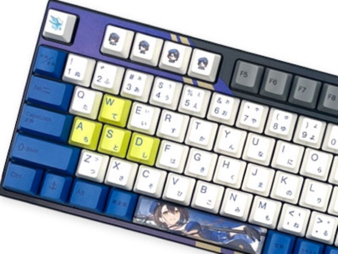 アズレン×ふもコレ キーボード ボルチモアモデル ジャスミン軸VARMILO