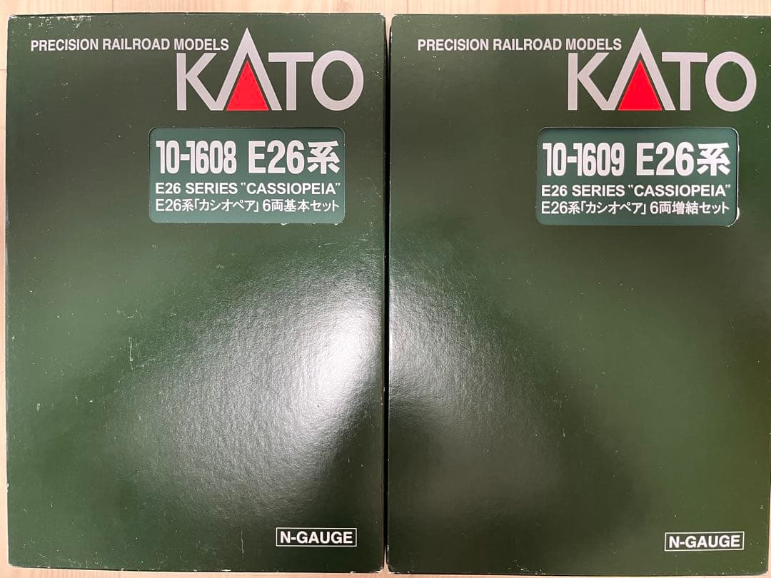 KATO E26系「カシオペア」基本＋増結セット（室内灯有）＋ED79 機関車