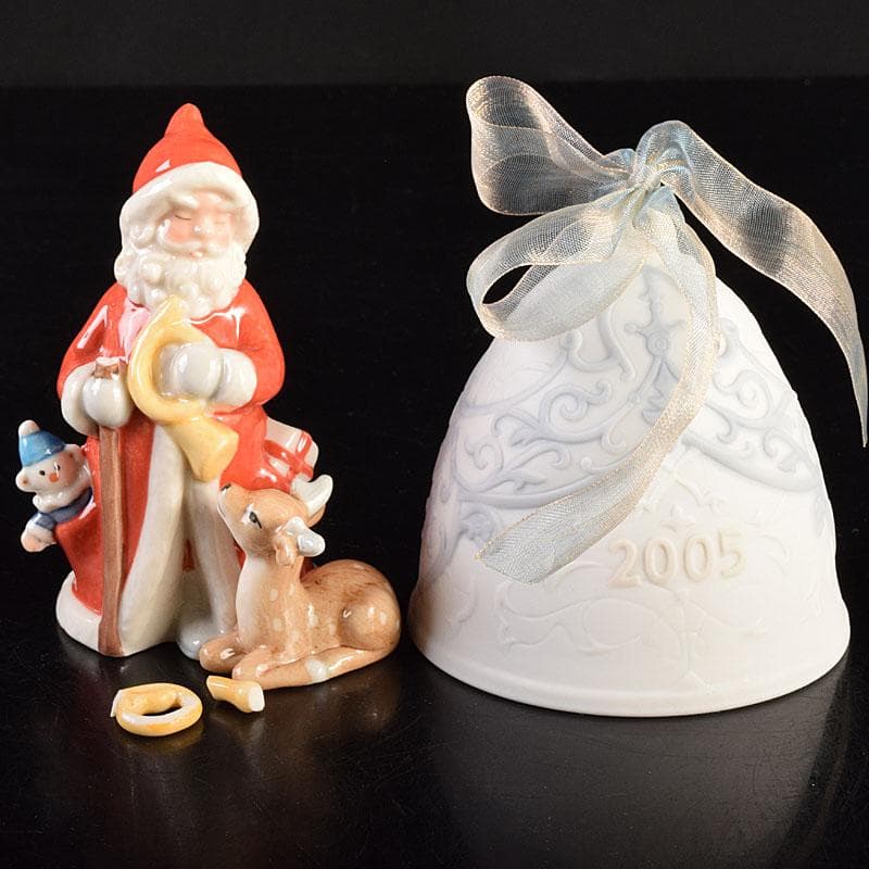 ロイヤルコペンハーゲン　サンタ　雪だるま　女の子など　9点　箱付　G　7171C