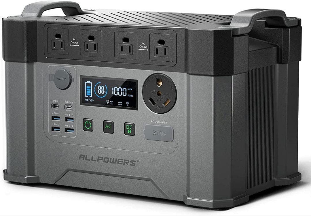 ♦災害の備え♦無停電電源装置&ポータブル電源 2400W 瞬間最大400