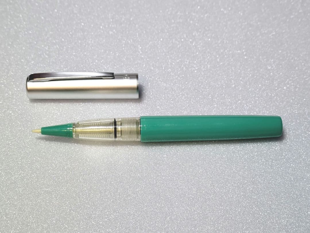 超希少・廃盤 プラチナソフトペン S-600 グリーン軸 プラチナ万年筆 未使用