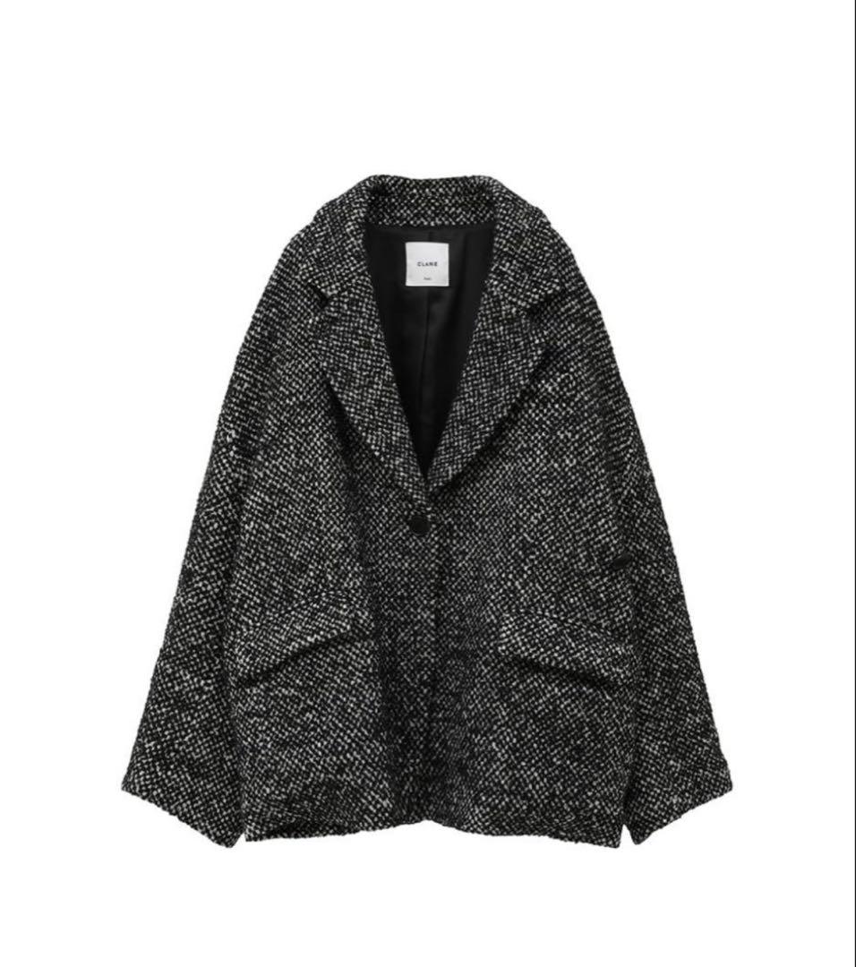 SuzuHirose×CLANE MIX COLOR OVER COAT